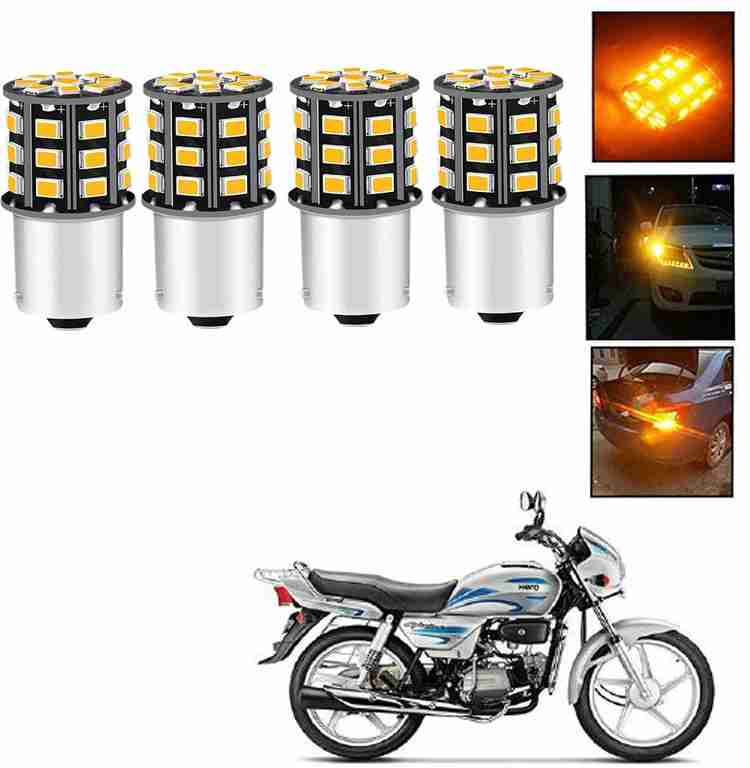 Crokrok Front Rear LED Indicator Light for Hero Splendor Price in