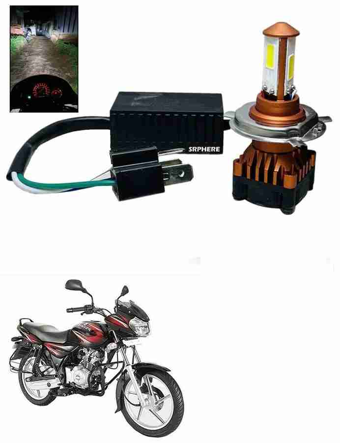 SRPHERE CYT LED Bike Headlight Bulb for Discover 135 Headlight Motorbike LED for Bajaj 12 V 35 W Price in India Buy SRPHERE CYT LED Bike Headlight Bulb for Discover 135