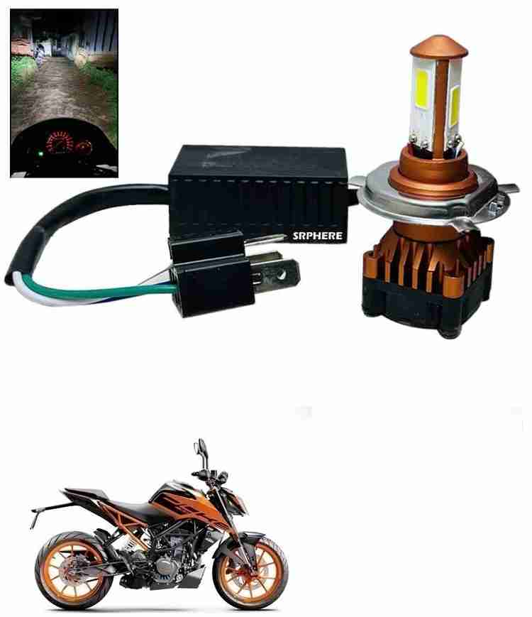Duke 200 headlight bulb price 2025