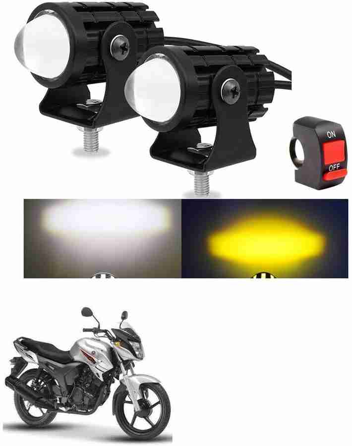 Znee Smart Motorcycle and Car Fog Light Led White and Yellow With