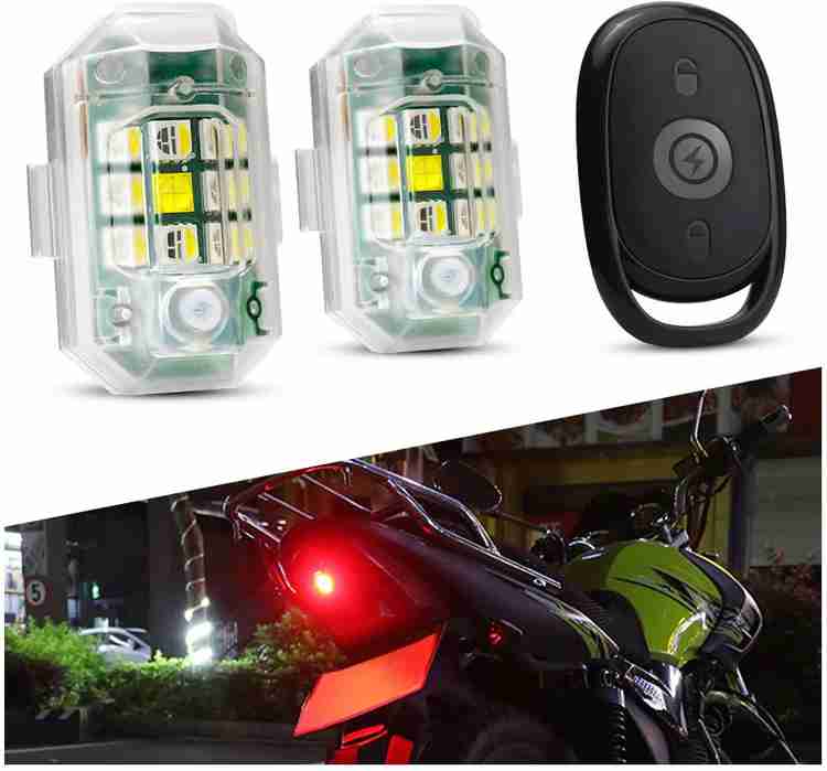 USB Wireless LED Strobe Light Car Remote Control Anti-collision Warning  Light