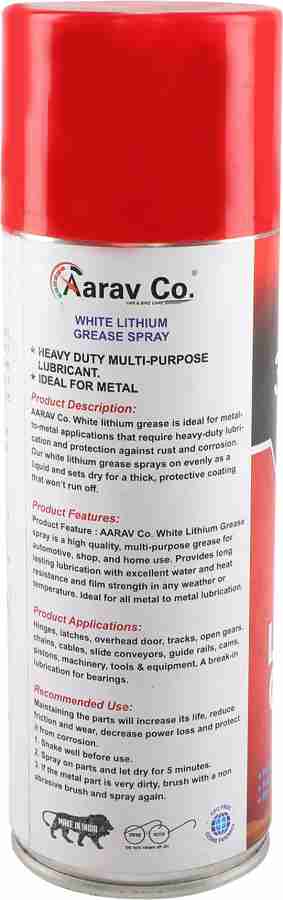 White Lithium Protective Grease Spray