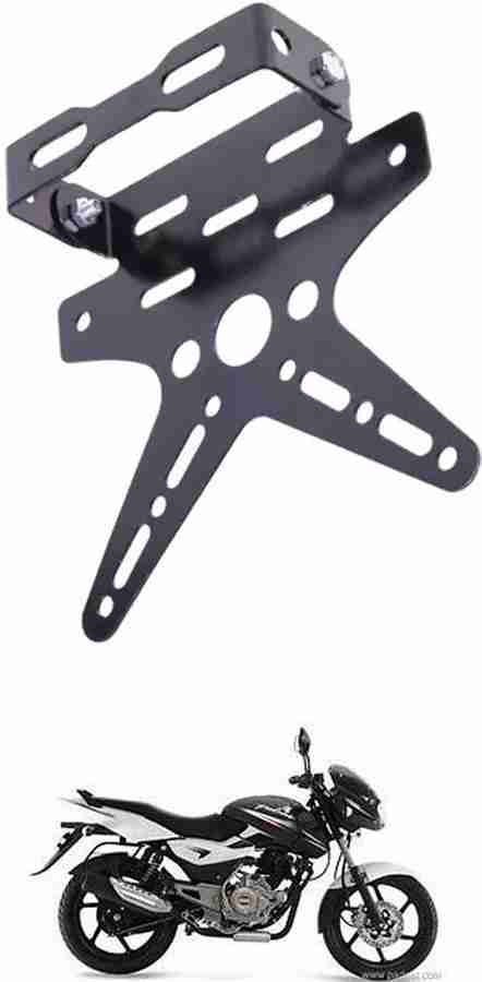 E Shoppe REAR NUMBER PLATE STAY SMALL AND TAIL TIDY VISOR BLACK For Pulsar 150 DTS i Bike Number Plate Price in India Buy E Shoppe REAR NUMBER PLATE STAY SMALL AND TAIL TIDY