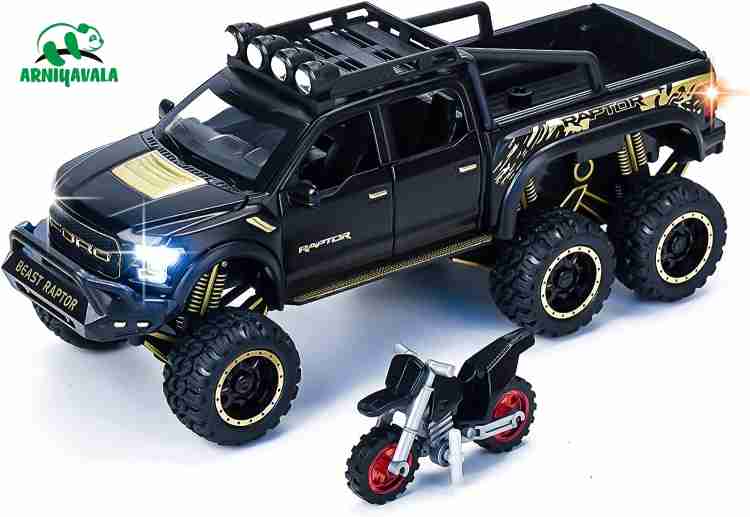 Metal toy shop pickup trucks