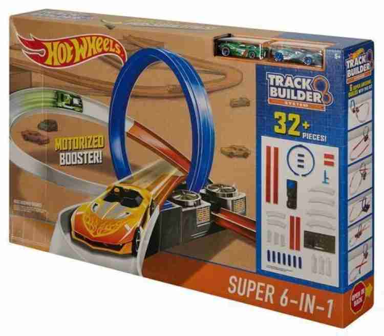 Hot wheels track builder 6 in 1 on sale