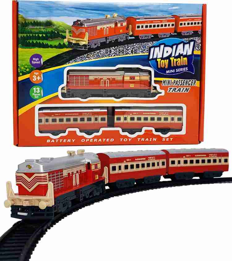 Giftary Battery Operated Indian Railways Train Track Set 2 Wagons Front Glow Light Battery Operated Indian Railways Train Track Set 2 Wagons Front Glow Light shop for Giftary products in India. Flipka...