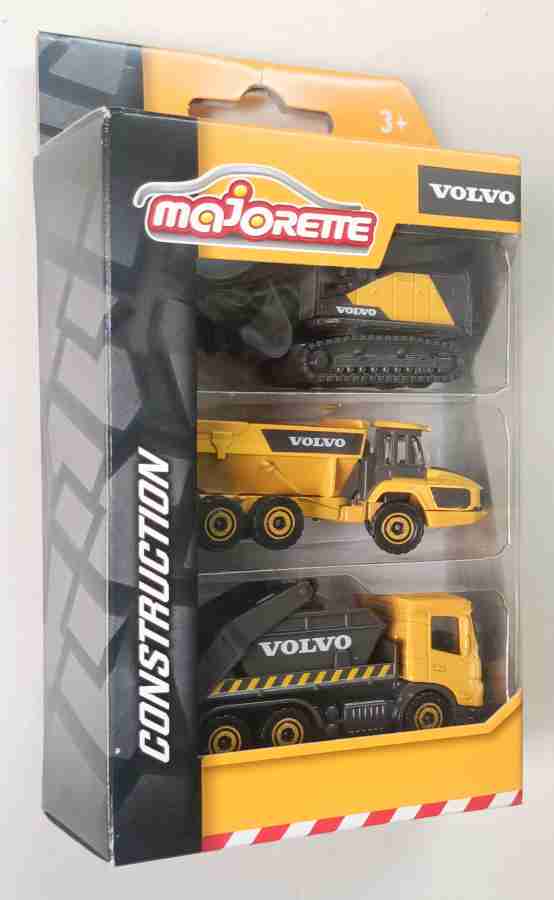 Majorette Volvo Construction Set 3 Pz Assortimento - Majorette