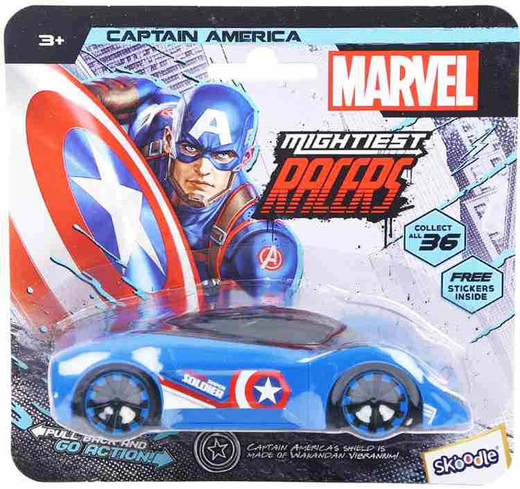 SKOODLE Marvel Pull Back Hyper Car For Kids Captain America Edition Marvel Toy Cars Marvel Pull Back Hyper Car For Kids Captain America Edition Marvel Toy Cars shop for SKOODLE