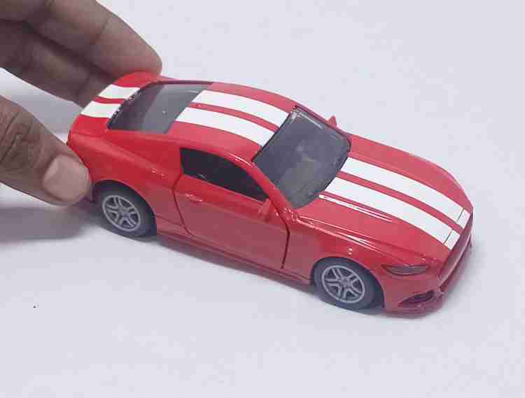 Black mustang toy car top