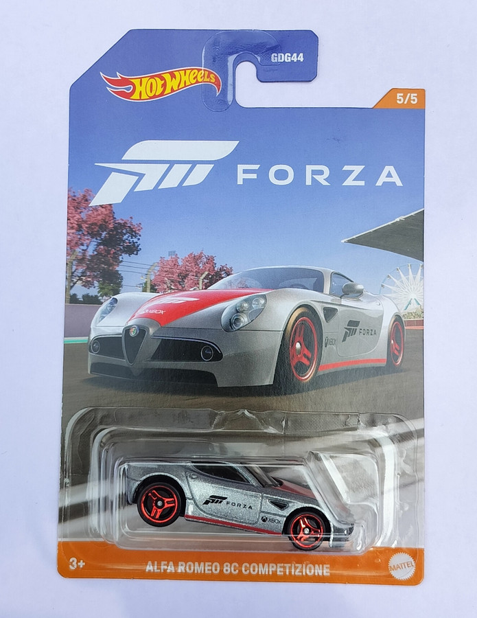 HOT WHEELS 5/5 FORZA ALFA ROMEO 8C COMPETIZIONE 2023 EDITION
