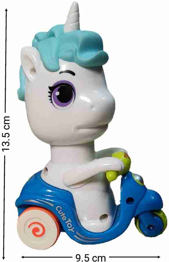 Horse scooter top toy