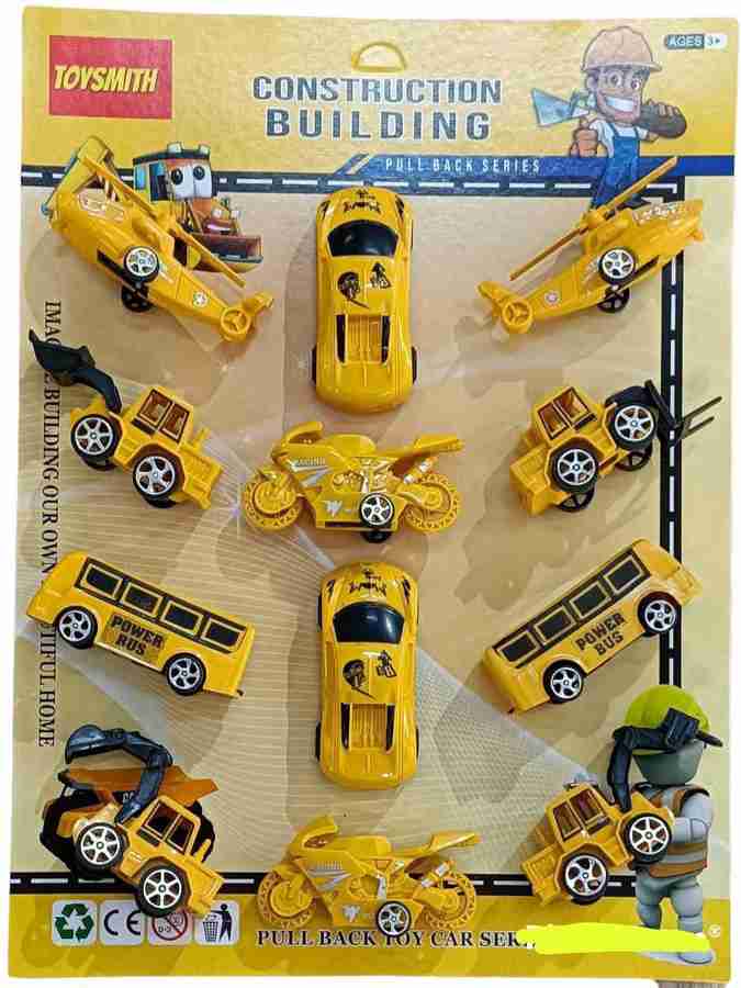 Building car toy top
