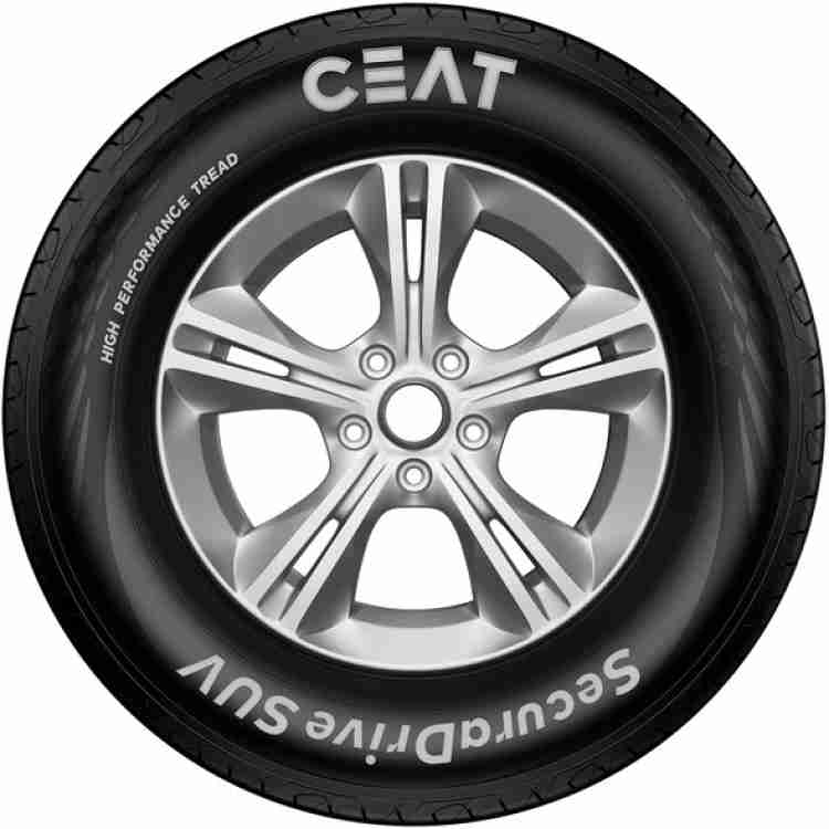 CEAT 215/60 R17 SecuraDrive SUV TL 96H 4 Wheeler Tyre Price in India - Buy CEAT  215/60 R17 SecuraDrive SUV TL 96H 4 Wheeler Tyre online at