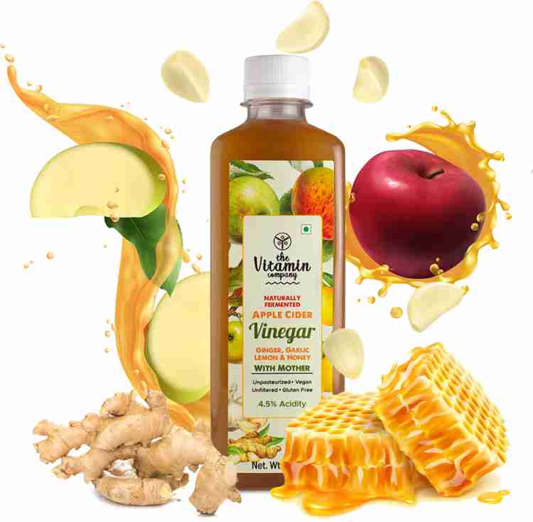 The Vitamin Company Apple Cider Vinegar with Ginger Garlic Lemon Honey Vinegar Price in India Buy The Vitamin Company Apple Cider Vinegar with Ginger Garlic Lemon Honey Vinegar online