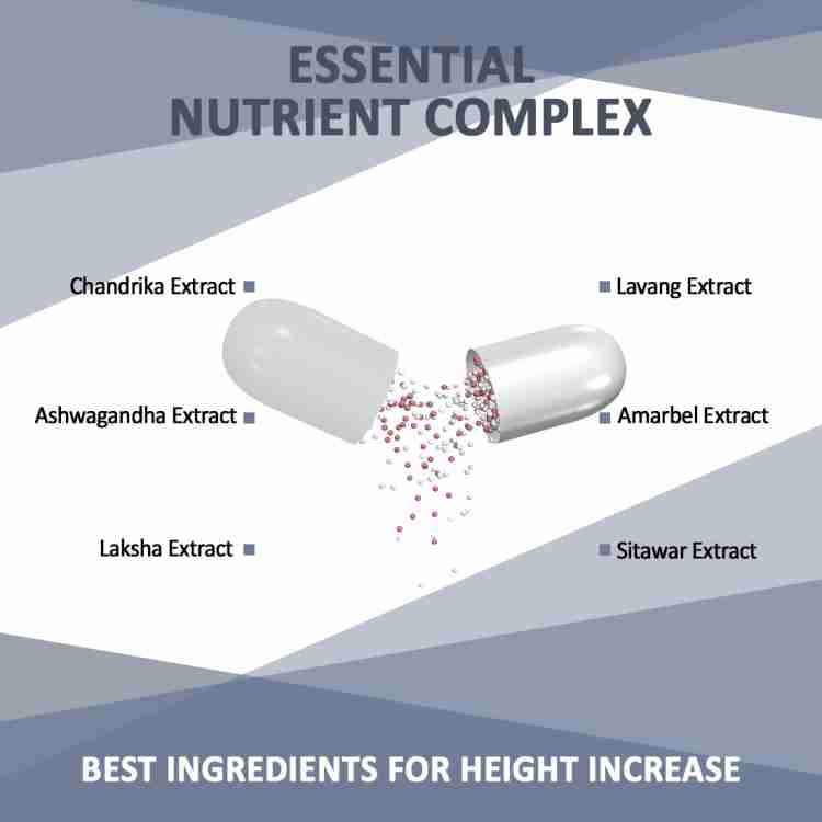 ANC Height Gain with Ashwagandha 60mg Increase Height Body