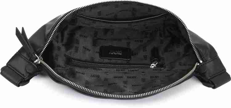 DKNY R31IZO50BSV Waist Bag Black Silver Price in India Flipkart