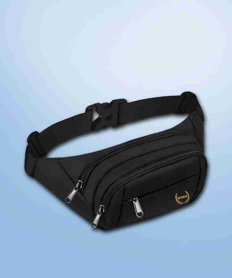 Mithras Premium Hiking Cycling Sports Waterproof Large Capacity Kamar Bag Fanny Pack Waist Bag Black Price in India Flipkart