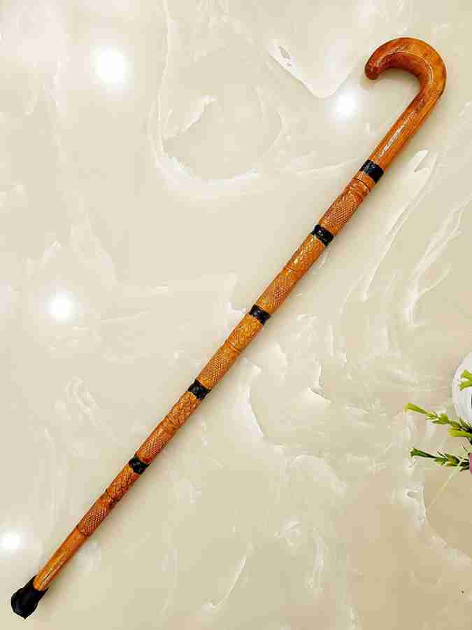 RanaCreation Round Fancy Walking Stick Walking Stick Price in India - Buy  RanaCreation Round Fancy Walking Stick Walking Stick online at