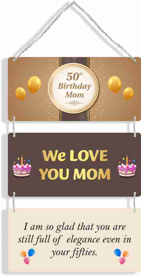 Moms hotsell 50th birthday