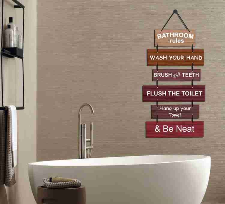 Bathroom pictures to on sale hang on wall