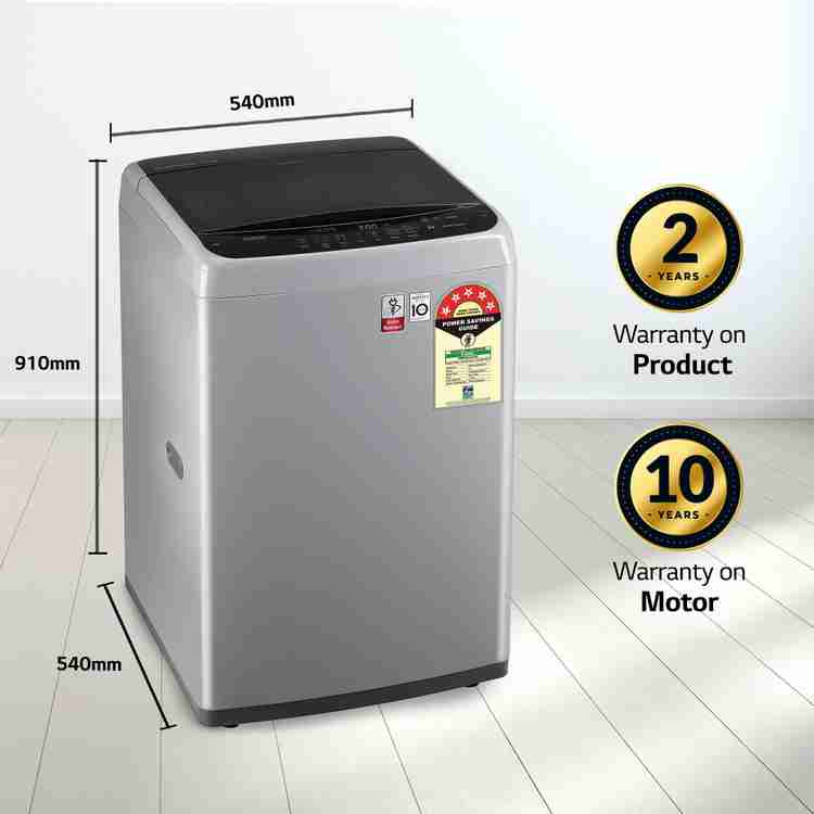 LG 7.5 kg Fully Automatic Top Load Washing Machine Grey Price in India Buy LG 7.5 kg Fully Automatic Top Load Washing Machine Grey online at Flipkart
