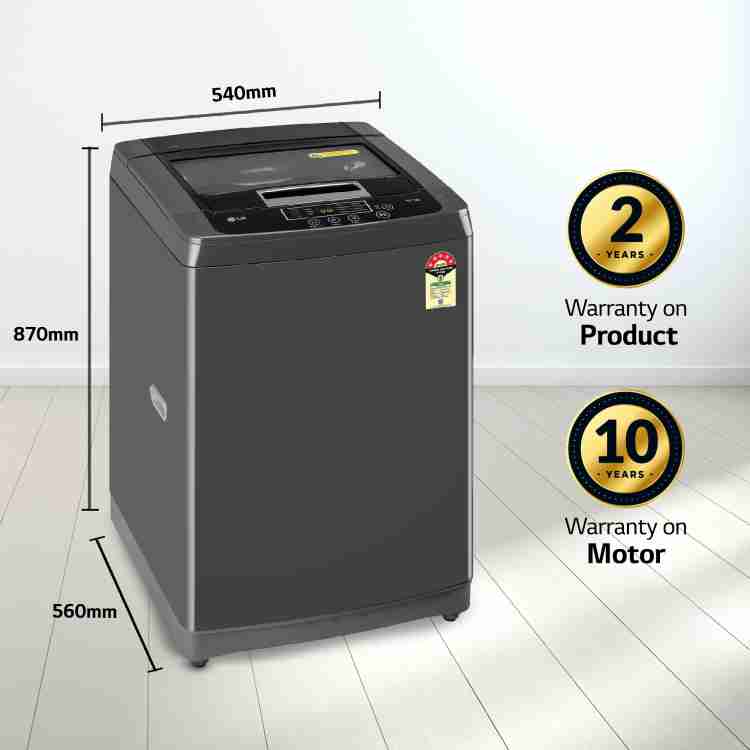 Lg fully automatic washing machine 7.5 store kg price