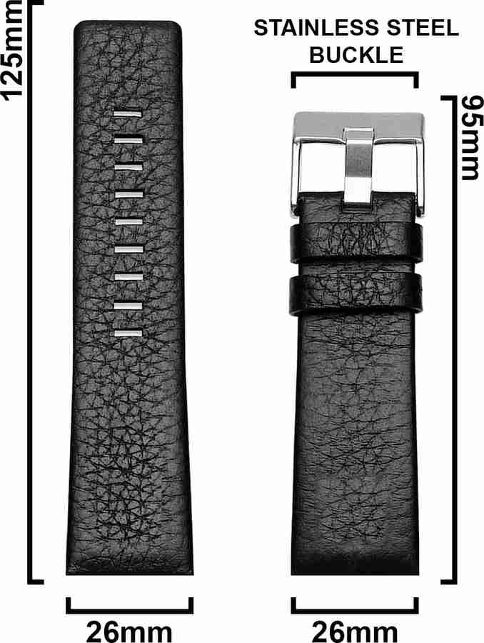 Diesel watch strap 26mm hot sale