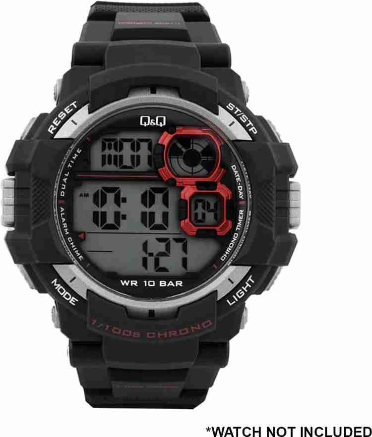 Q&q digital 2025 watch straps