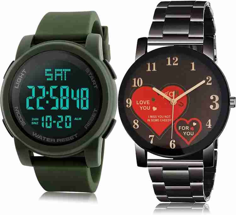 Designer digital watch best sale