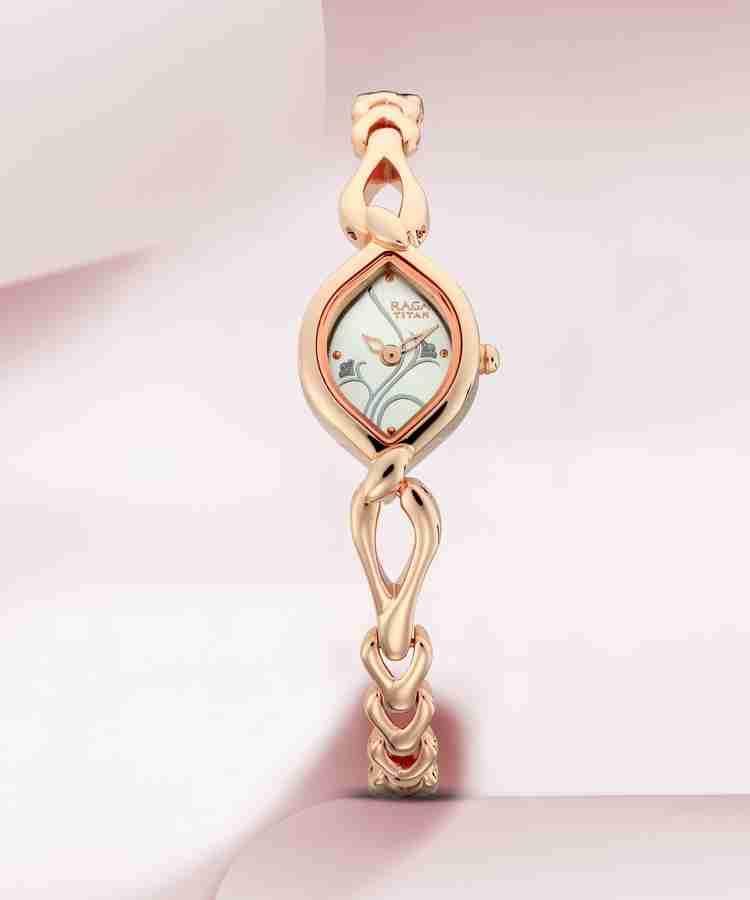 Titan NP2455WM01 Raga Rose Gold Analog Watch For Women Buy Titan NP2455WM01 Raga Rose Gold Analog Watch For Women NP2455WM01 Online at Best Prices in India Flipkart