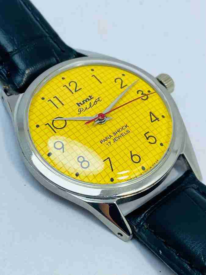 Hmt pilot yellow dial 2025