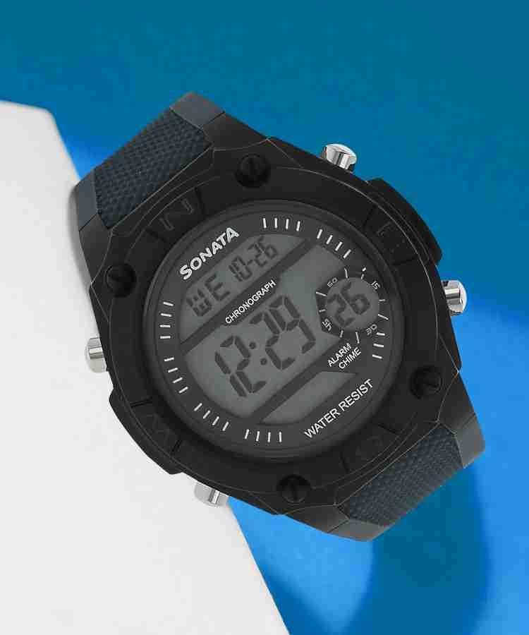 SONATA NN77033PP03 SF Digital Watch For Men Buy SONATA NN77033PP03 SF Digital Watch For Men NN77033PP03 Online at Best Prices in India Flipkart