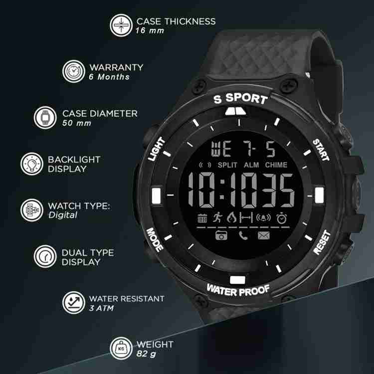 Harbor Premium Soft PU Strap Trending Scratch Resistant 2 Year Battery Life Premium Soft PU Strap Trending Scratch Resistant 2 Year Battery Life Digital