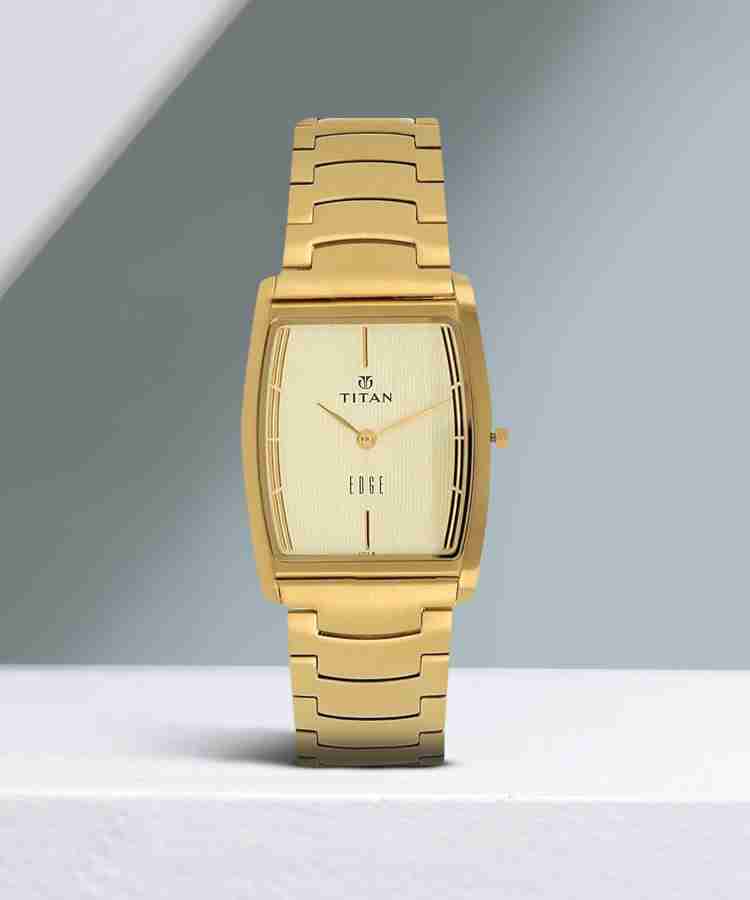 Titan NQ1044YM02 Edge Analog Watch For Men Buy Titan NQ1044YM02 Edge Analog Watch For Men NQ1044YM02 Online at Best Prices in India Flipkart