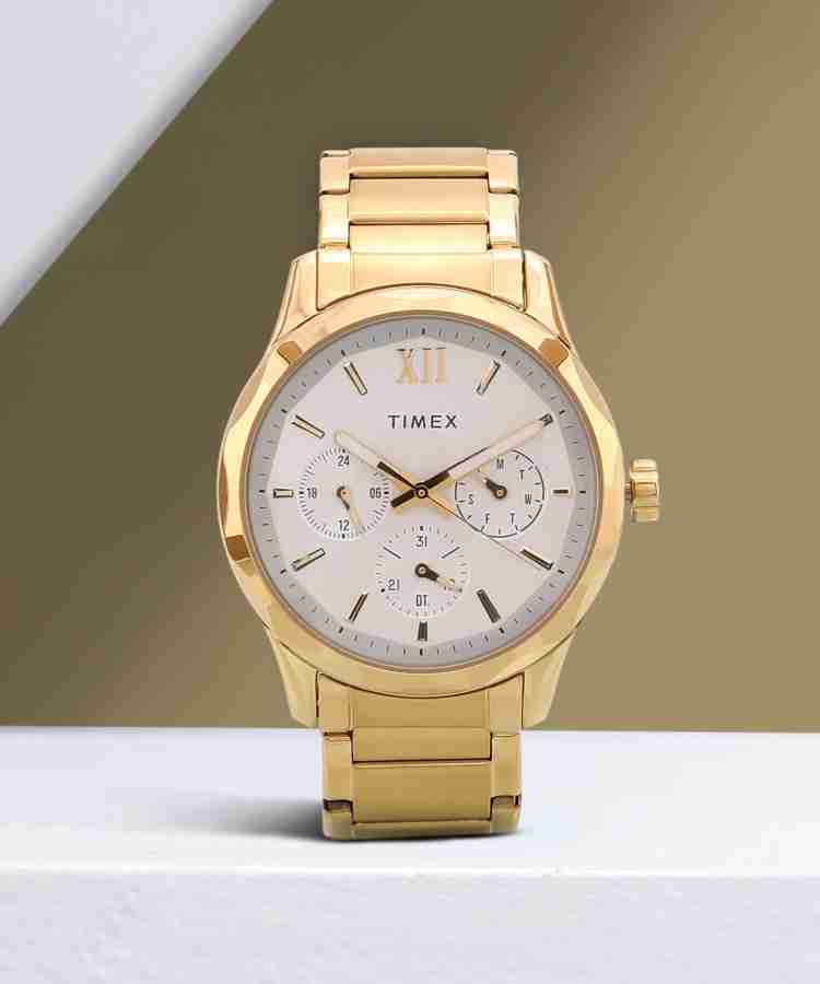 Timex gold cheap watch mens