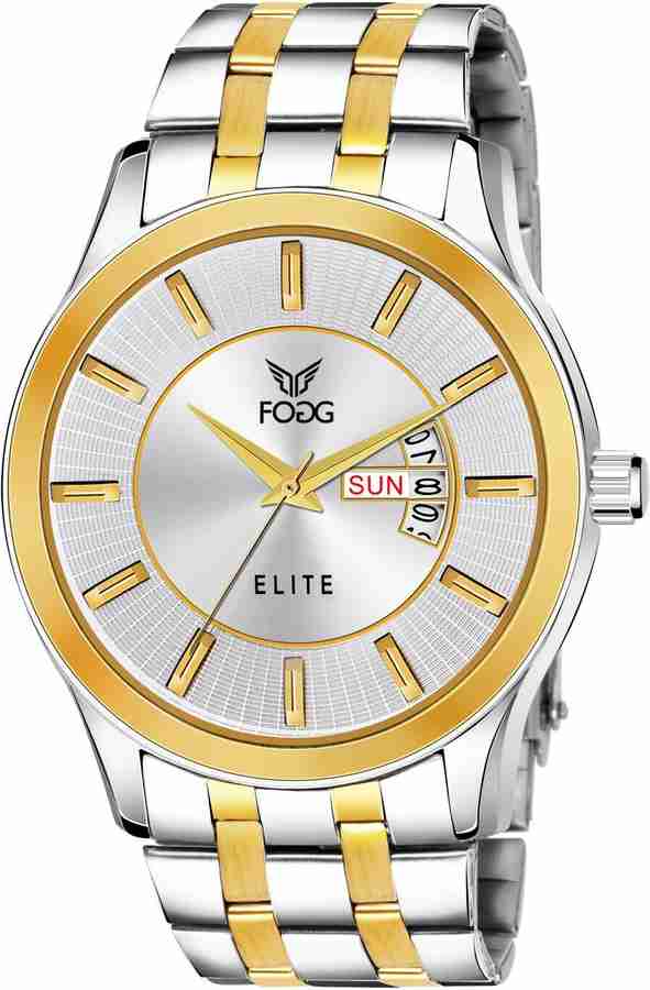 FOGG 2503 SL Fogg Elite Series Gold Platted Premium Analog Watch For Men