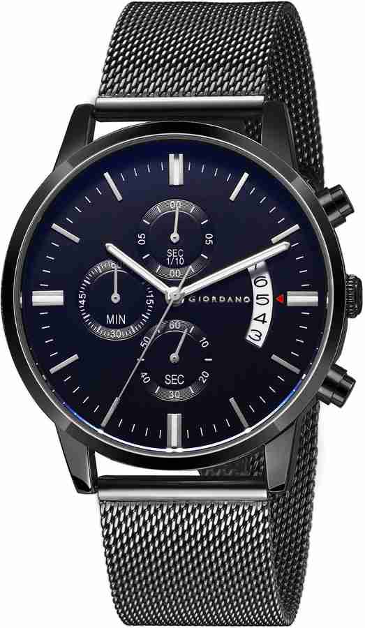 Giordano black watches hot sale