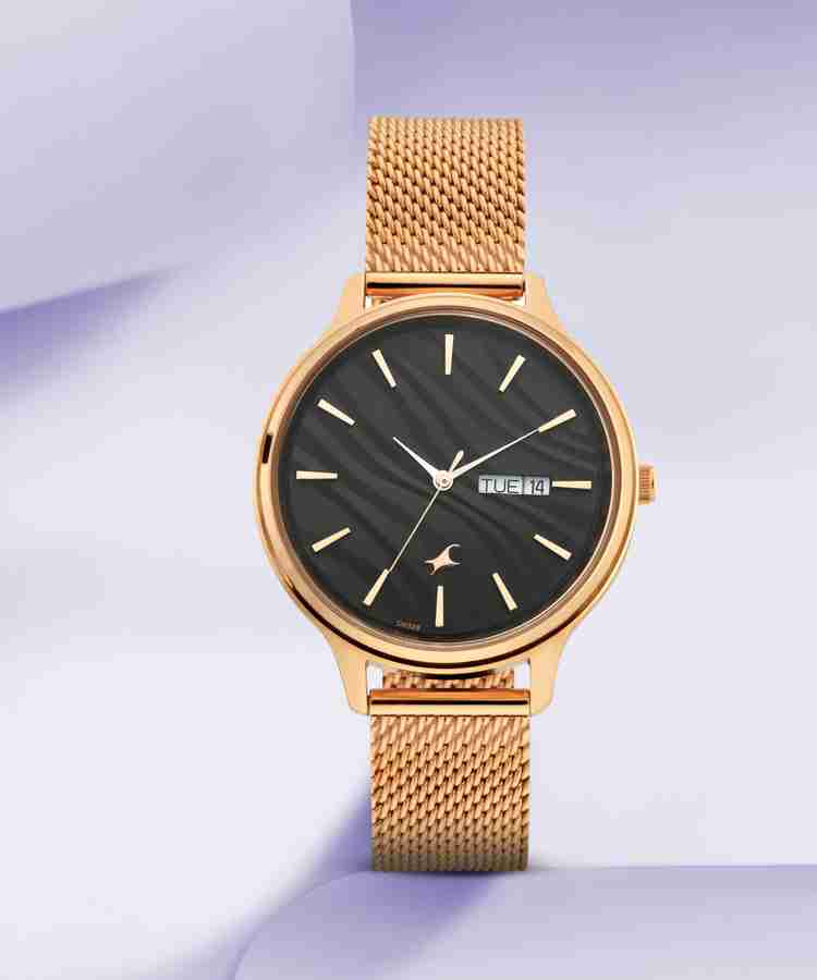 Fastrack NP6207WM01 Ruffles Analog Watch For Women