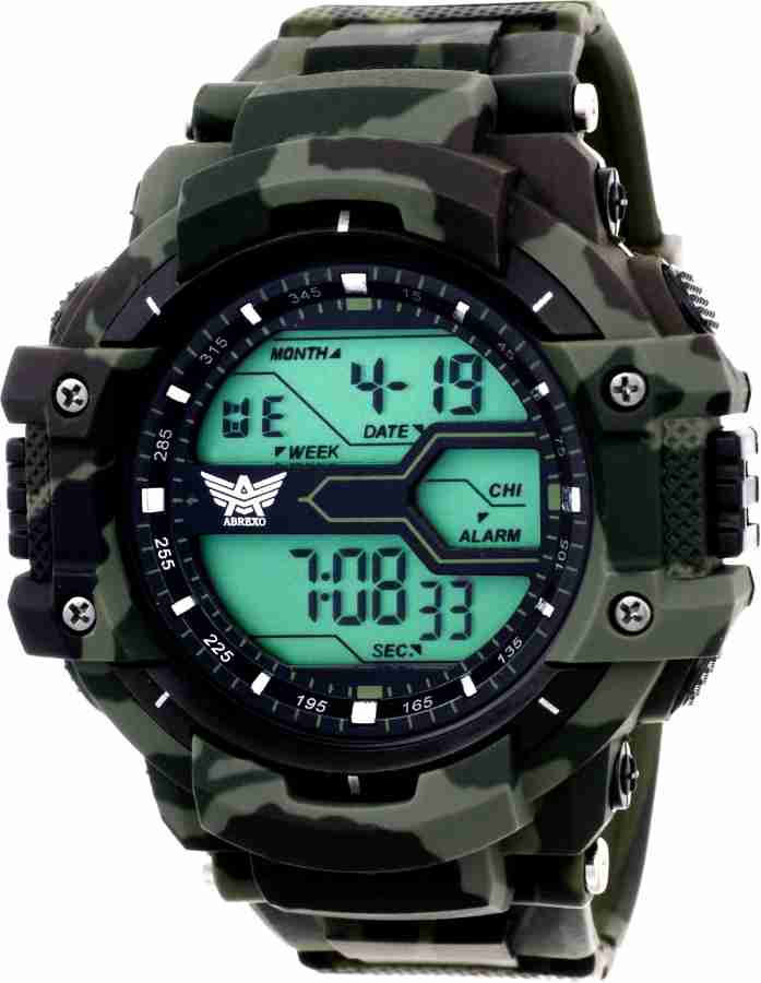 ABREXO TRENDING Digital Multi function Sports Watch For Boys Digital Watch For Men Buy ABREXO TRENDING Digital Multi function Sports Watch For Boys Digital Watch For Men Abx1017 Gents Green Solitary A...