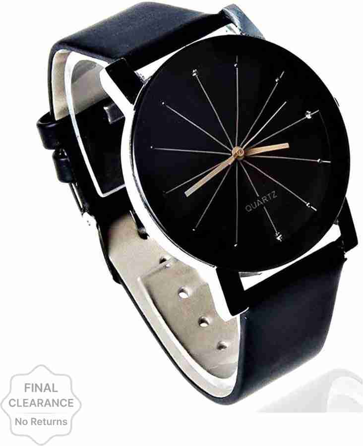 ReniSales Analog Watch For Girls Buy ReniSales Analog Watch For Girls New Stylish Prizam Black Glass Leather Belt Watch For Girls Online at Best Prices in India Flipkart