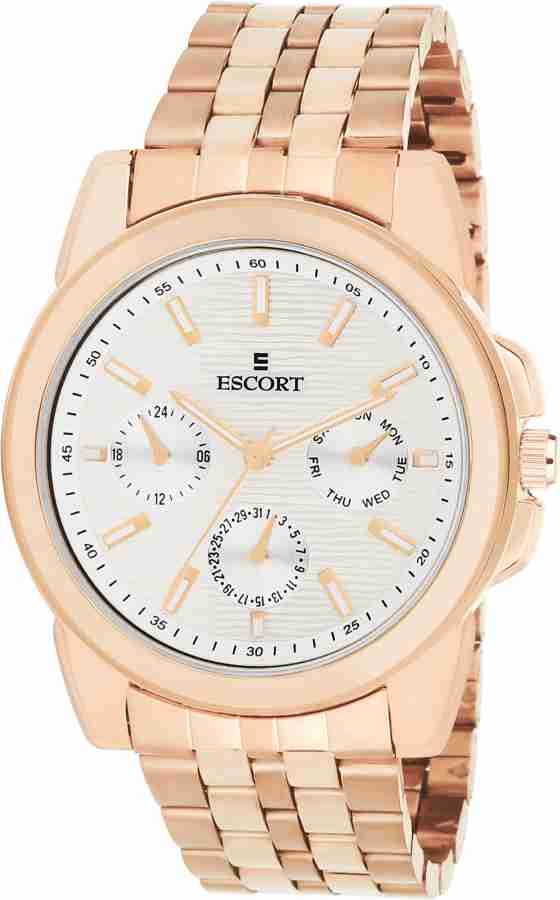 Escort Analog White Dial Men's Watch-E 1500-2992 SL.1 