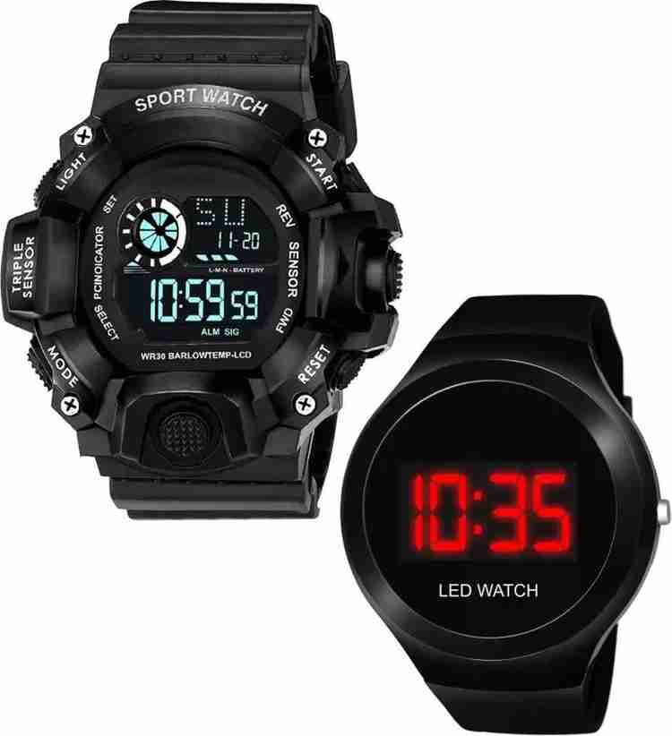 Simple shop watch digital