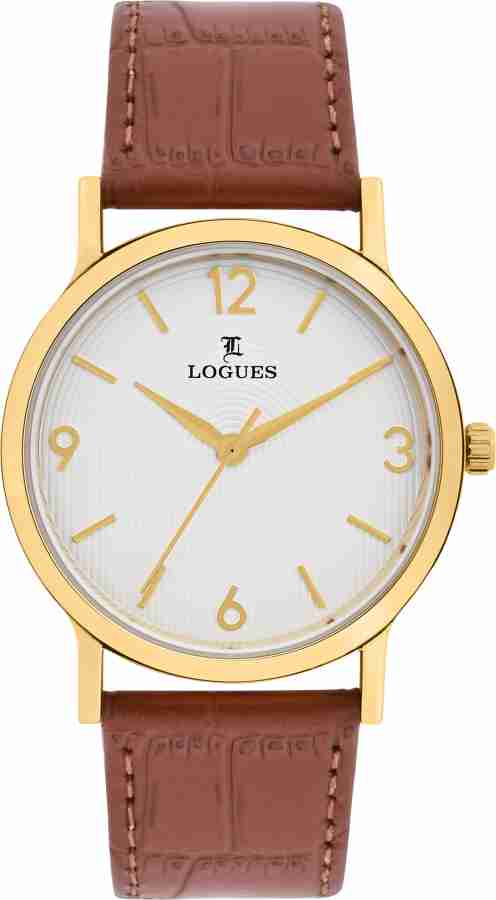 LOGUES WATCHES Logues G E 851 YL 02 Analog Watch For Men Buy LOGUES WATCHES Logues G E 851 YL 02 Analog Watch For Men G E 851 YL 02 3 ATM Water Resistant