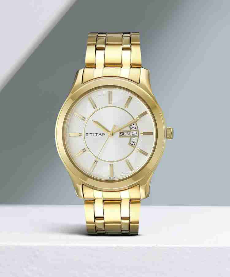 Titan NP1627YM01 Gold rush Analog Watch For Men