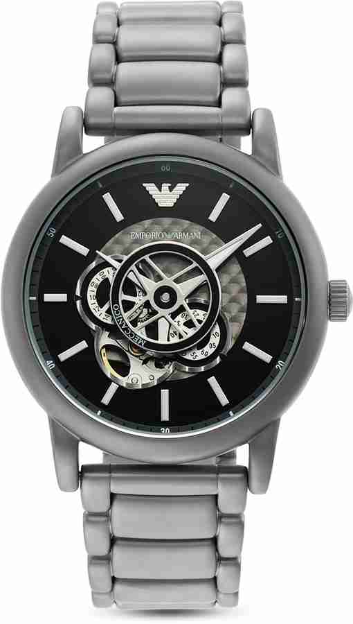Armani skeleton watch on sale