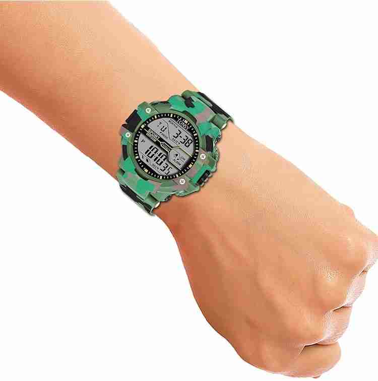 SSCollection TONSY Wach For Boys Army Dark Green Dial Men s Watch TONSY ARMY BOYS WATCH Digital Watch For Boys Buy SSCollection TONSY Wach For Boys Army Dark Green Dial Men s