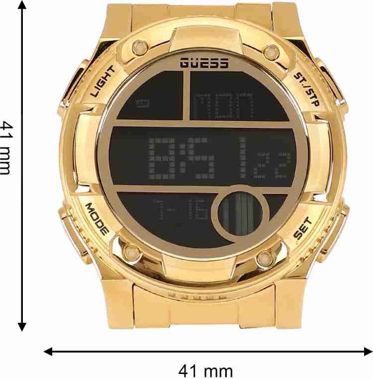 Guess men's hot sale digital watch