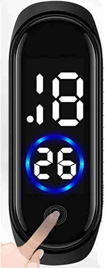 Pappi Boss Digital Watch For Men Women Buy Pappi Boss Digital Watch For Men Women Unisex Set of 2 Black White LED Online at Best Prices