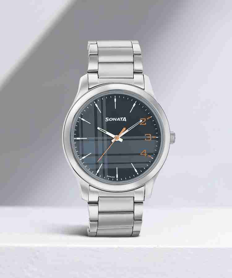 Sonata steel sale watch price