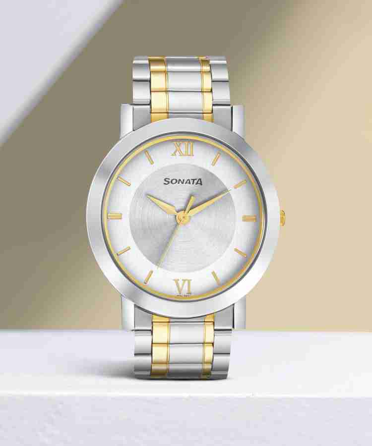 SONATA NP77108BM02W Wedding collection Analog Watch For Men Buy SONATA NP77108BM02W Wedding collection Analog Watch For Men NP77108BM02W Online at Best Prices in India Flipkart